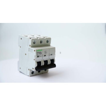 Solar power 1,2,3,4,6,10,13,16,20,25,32,40,50,63A 10kA B,C curve circuit breaker 4 pole 100a